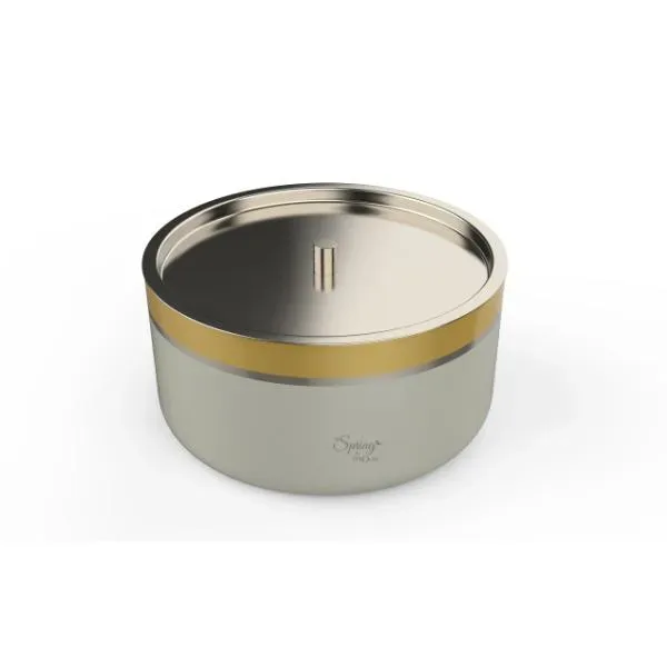 Double Wall Stainless Steel Casserole with Lid