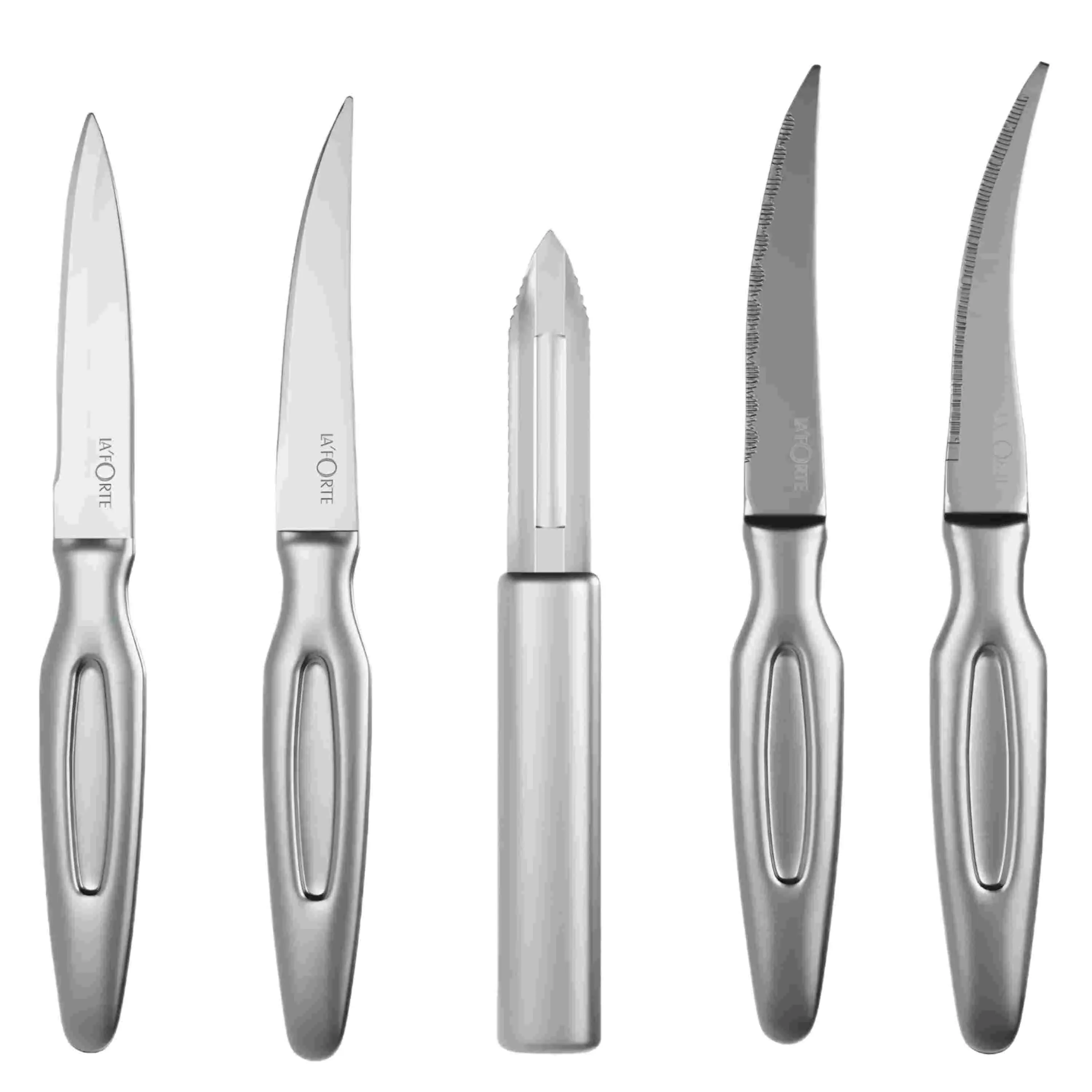 La'forte 5-Piece Forged High-Carbon Stainless Steel Kitchen Knife Set