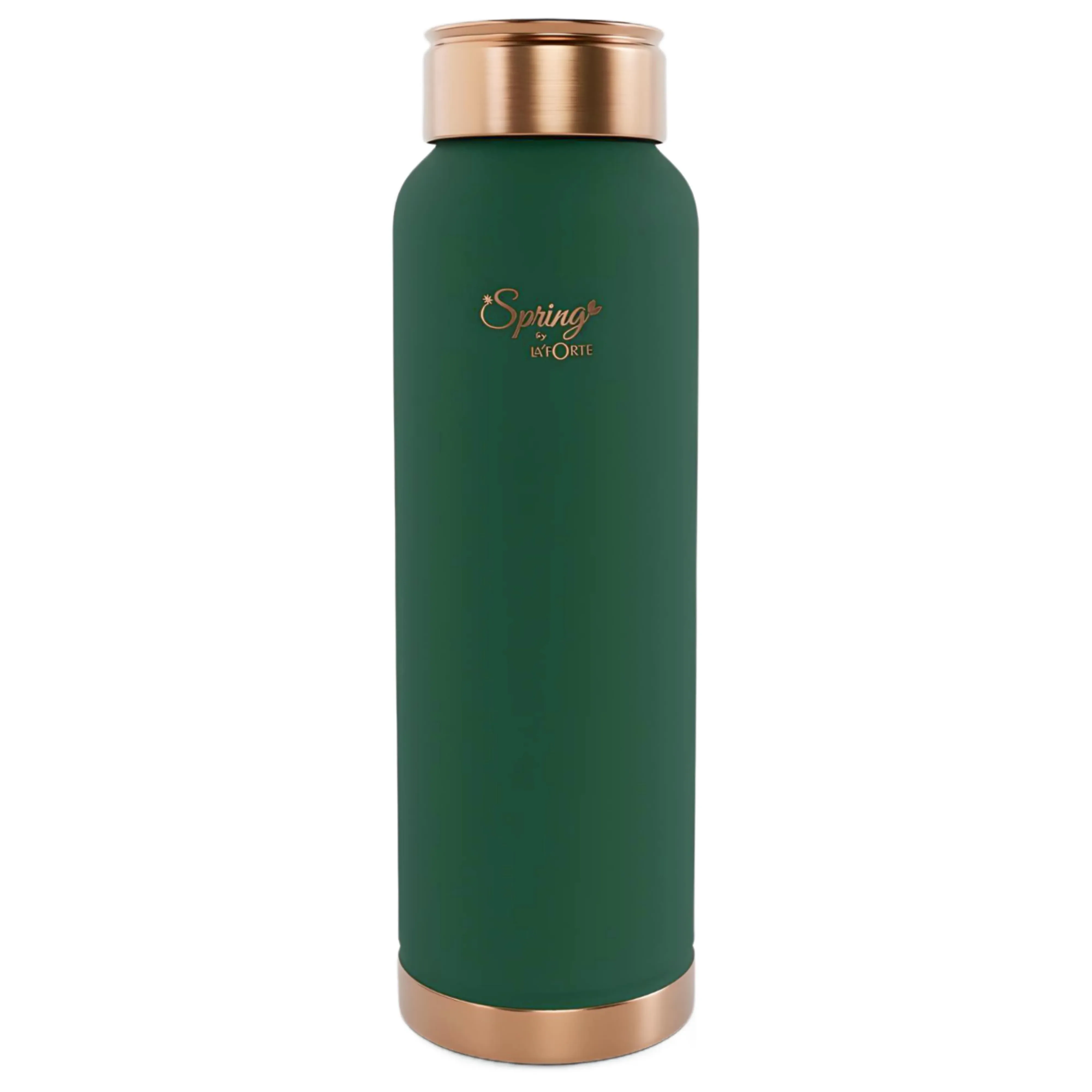 La'Forte Pure Copper Water Bottle Sea Green