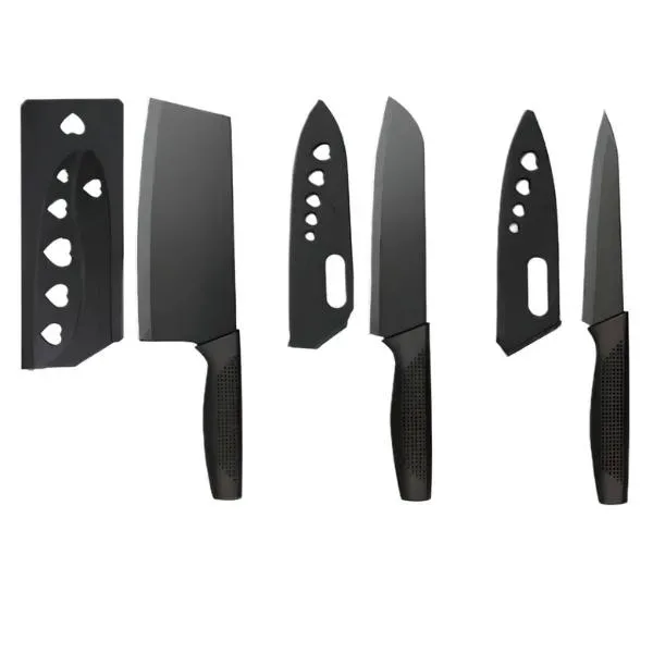 Stainless Steel Knife Set Premium with Covers