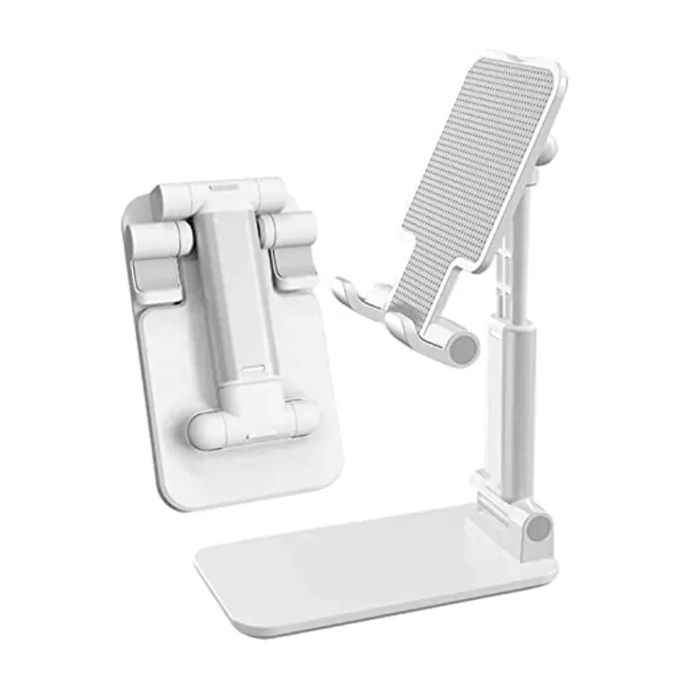 La'Forte Foldable and Adjustable Mobile Stand for Mobile and Tablet (Pack of 2)